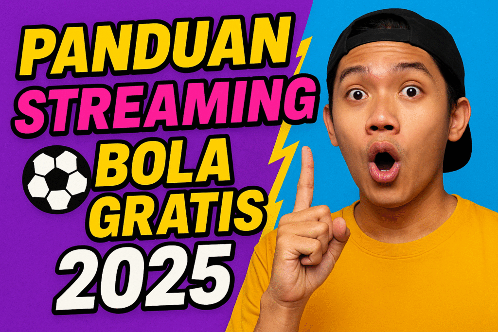 Panduan Lengkap Streaming Bola Gratis & Legal 2025: Tips Hemat Nonton Sepak Bola Berkualitas