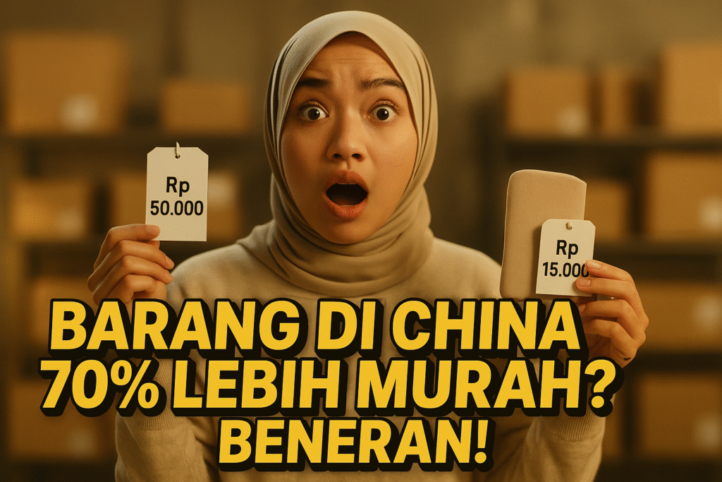 harga barang di China seberapa murah?