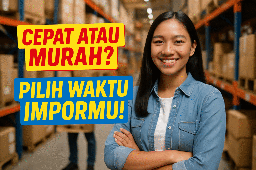 berapa lama impor dari china?